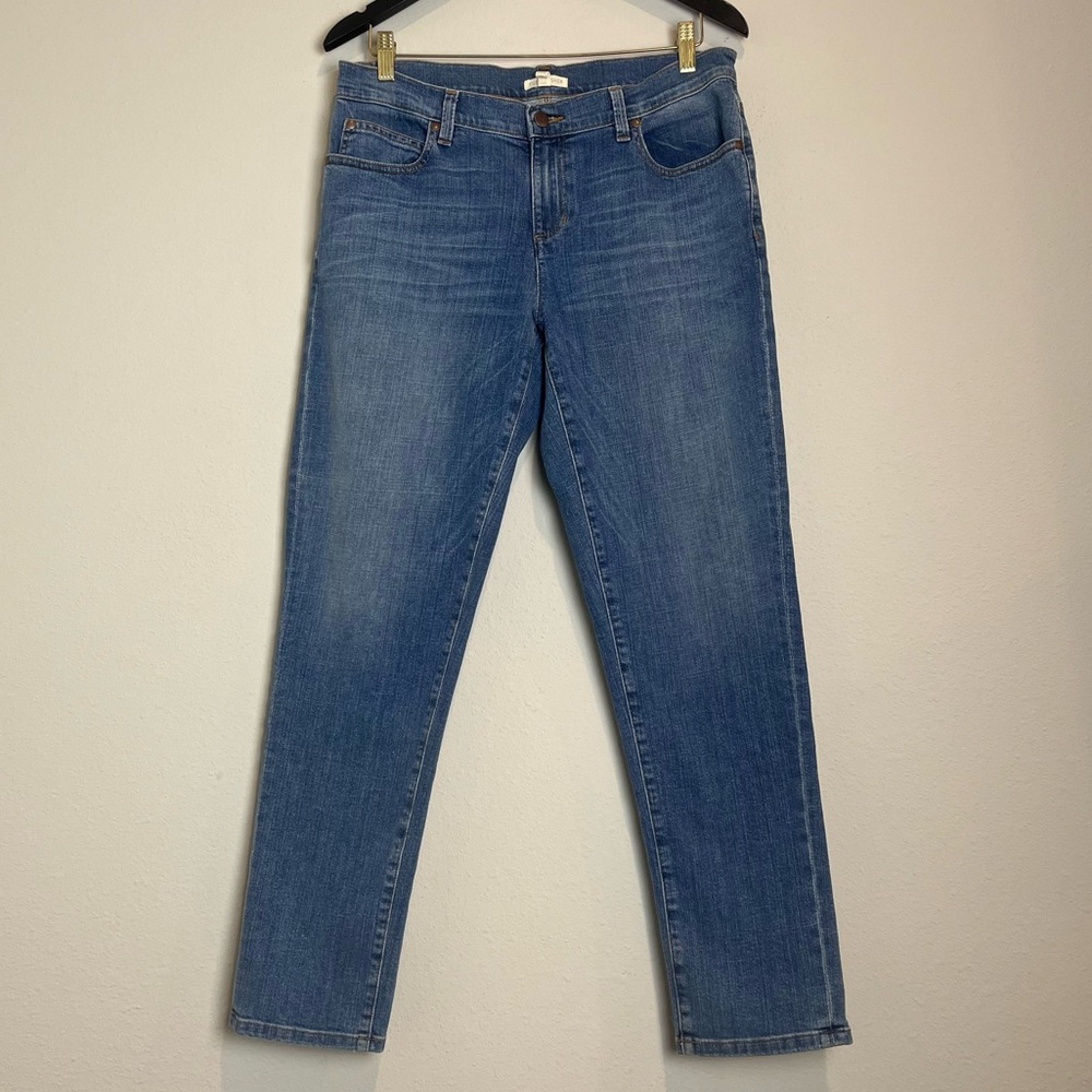 Eileen Fisher Women's Organic Cotton Stretch Jean Medium Wash Size 10